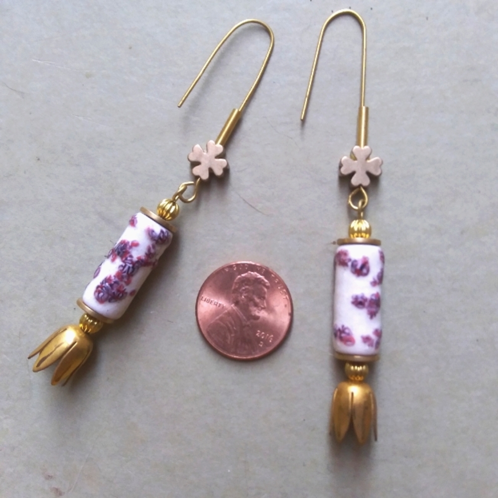 SOLD 'Luck Would Have It' Dangles - Picture 4 of 5